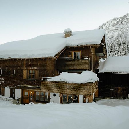 Margarethe Apartments Lech Bagian luar foto
