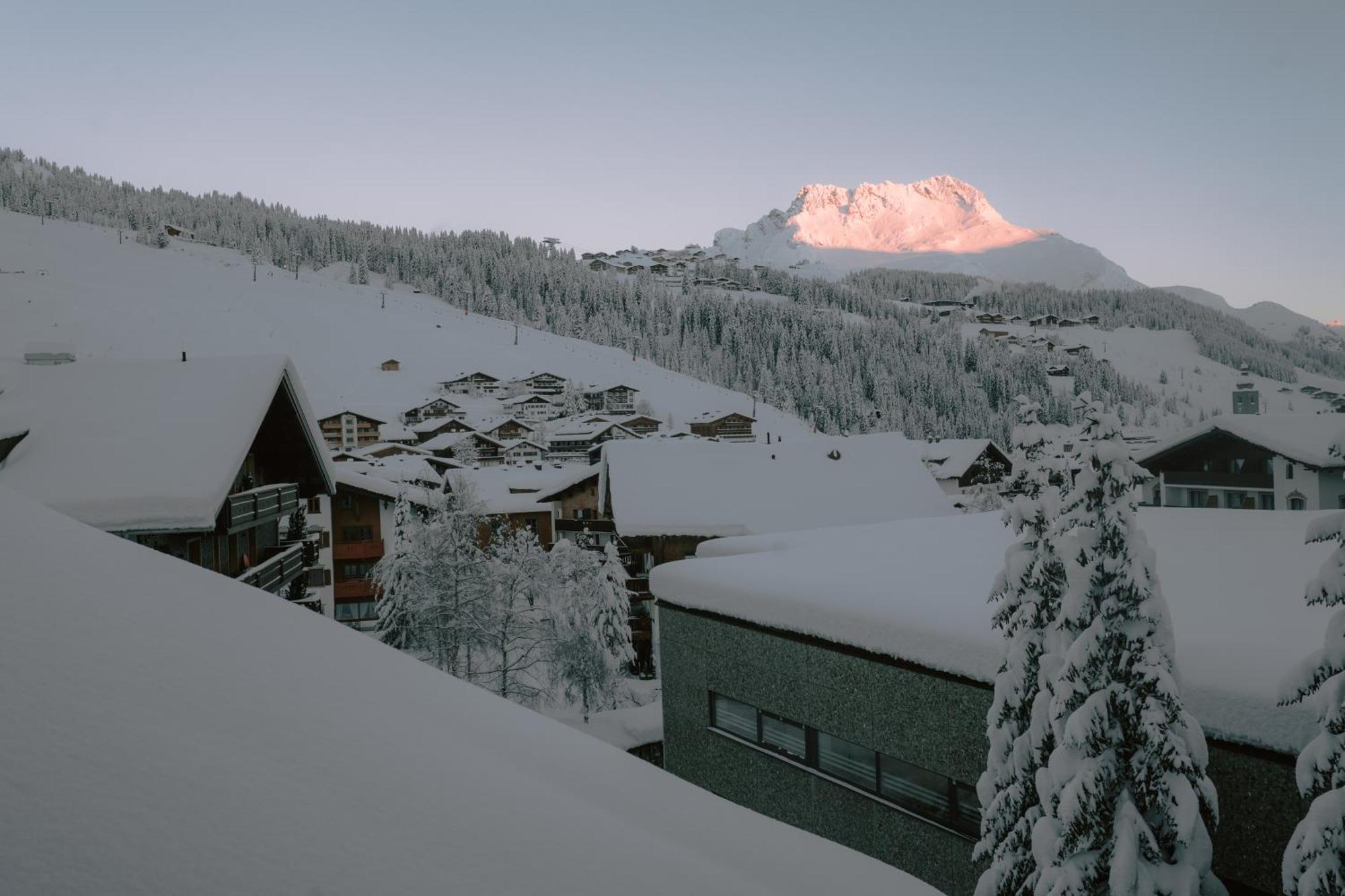 Margarethe Apartments Lech Bagian luar foto