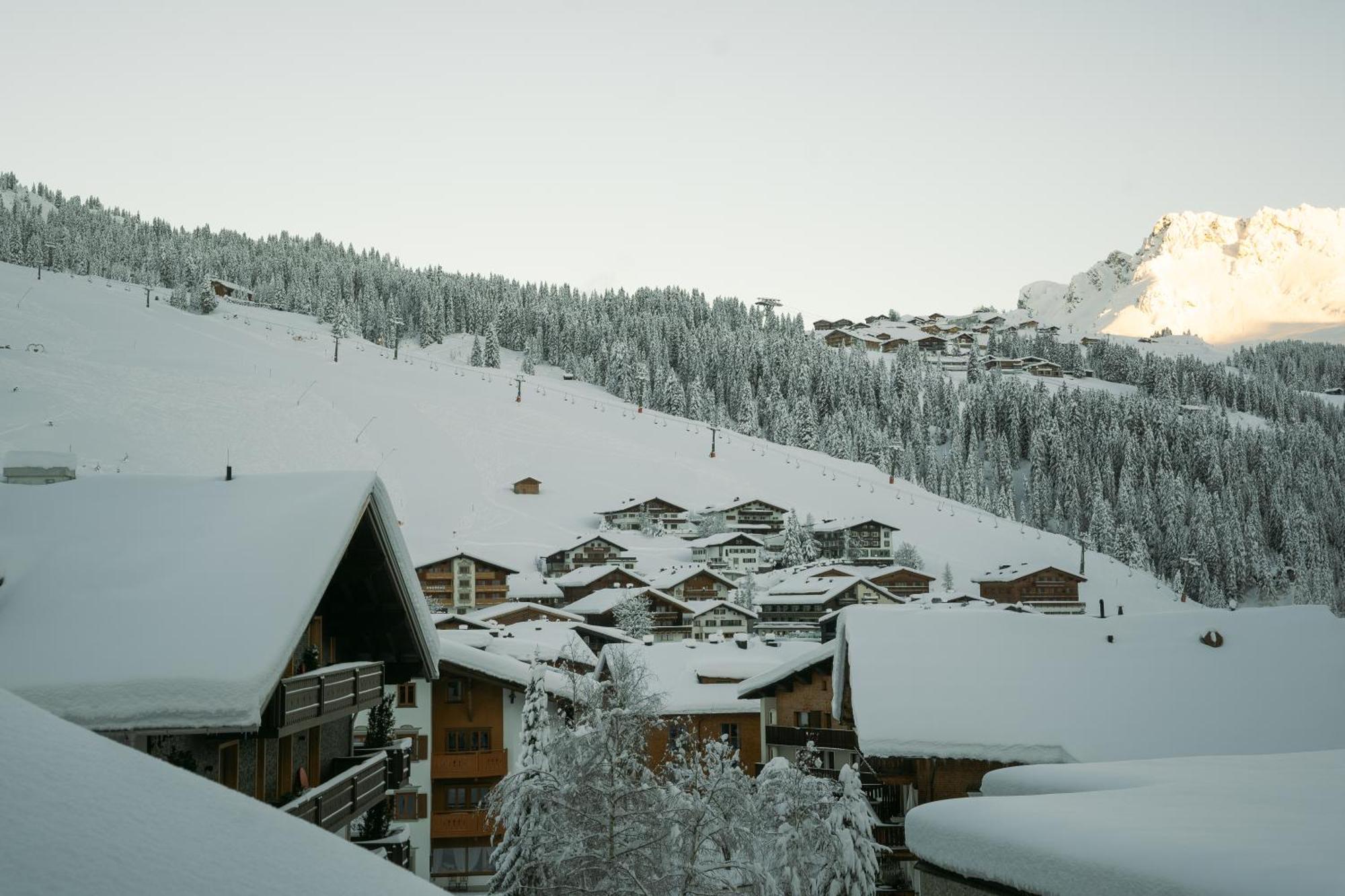 Margarethe Apartments Lech Bagian luar foto