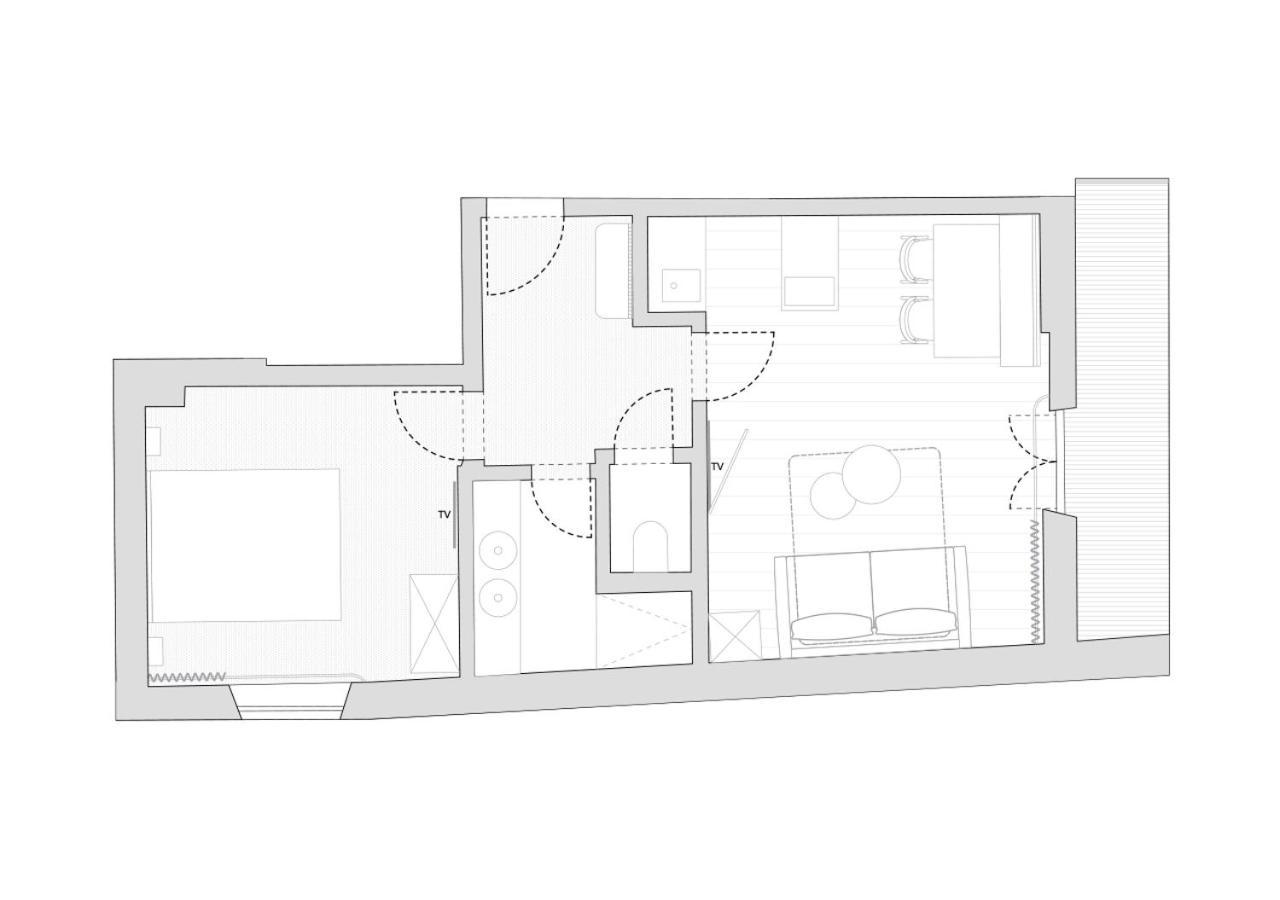 Margarethe Apartments Lech Ruang foto