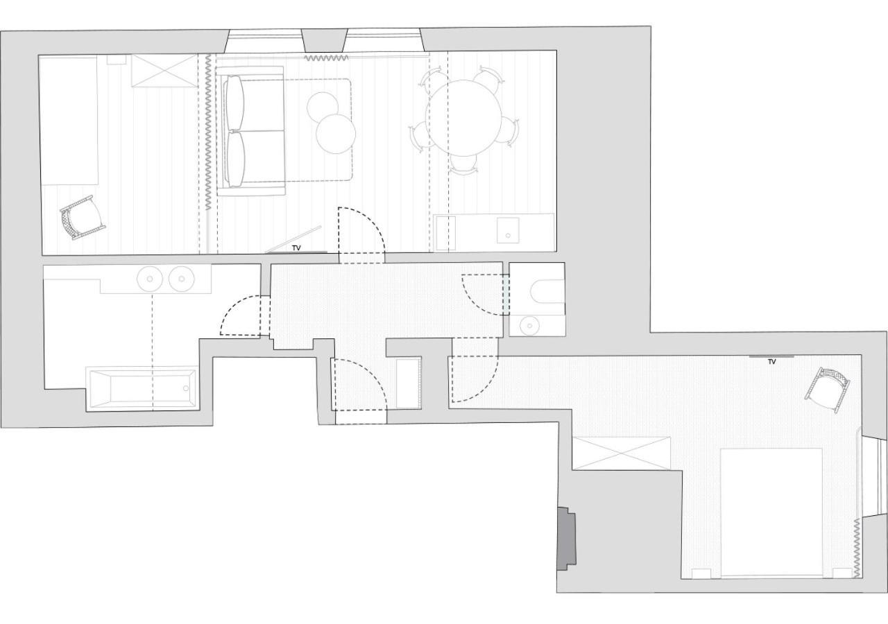 Margarethe Apartments Lech Ruang foto